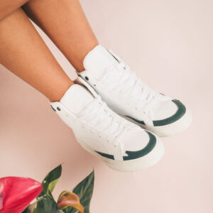 basket cuir vegan